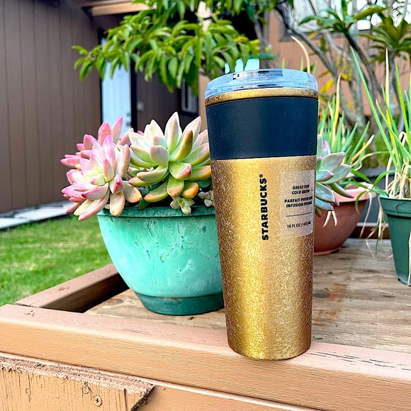 💛New Starbucks stainless steel cold brew cup 🖤 - Picture 5 of 11